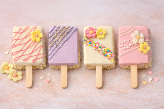Dipped Rice Krispie Treats (GF)